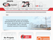 Tablet Screenshot of cnaautomacao.com.br